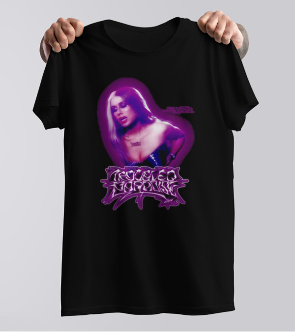 Slayyyter Troubled Paradise Purple Aura T-Shirt