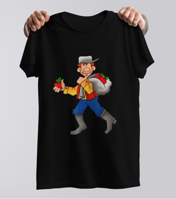 Appleseed Johnny Cartoon Character Costume T-Shirt