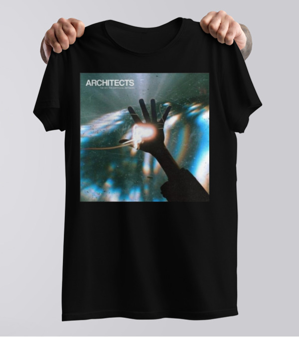 ARCHITECTS The Sky, The Earth And All Between Hand Through Light Rays T-Shirt