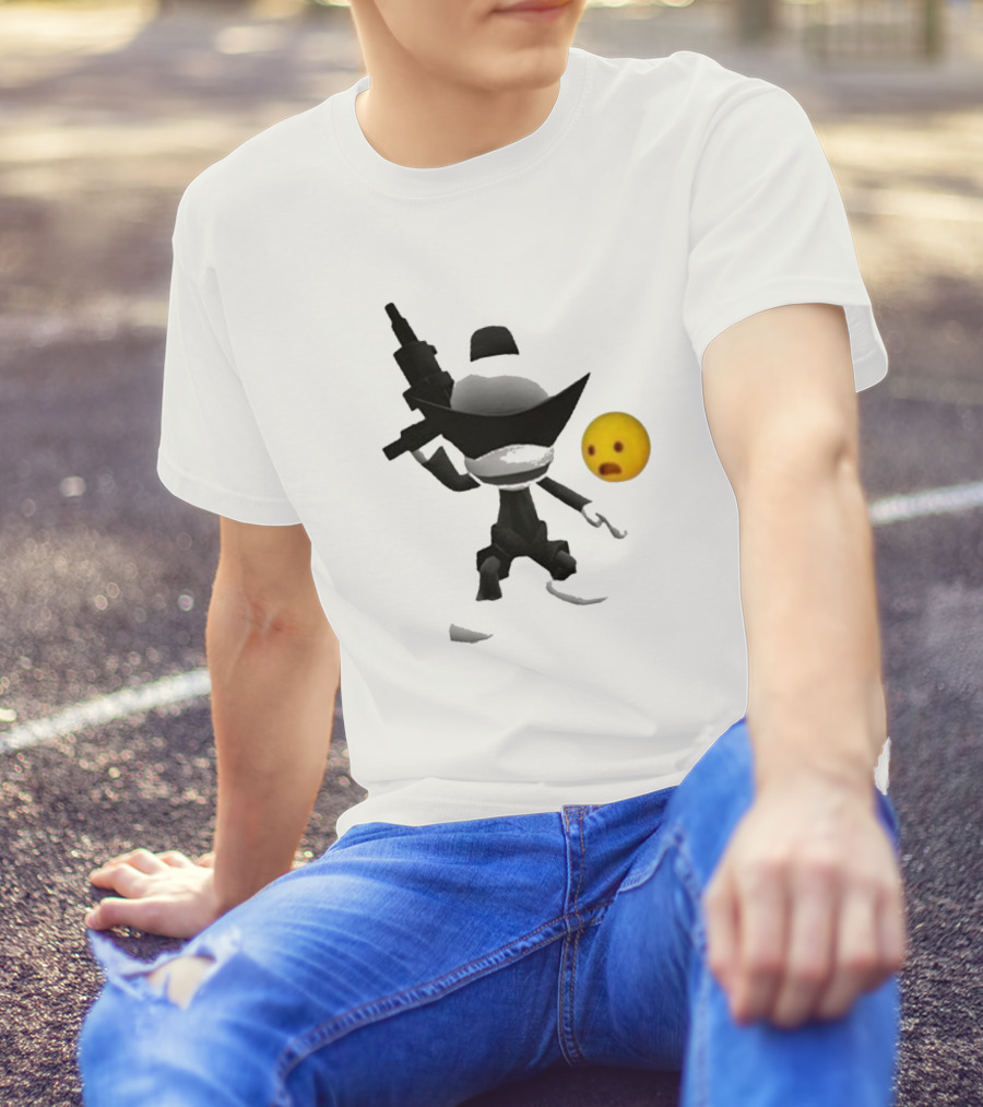 Ape Escape Babbitt Emoji Reaction T-Shirt