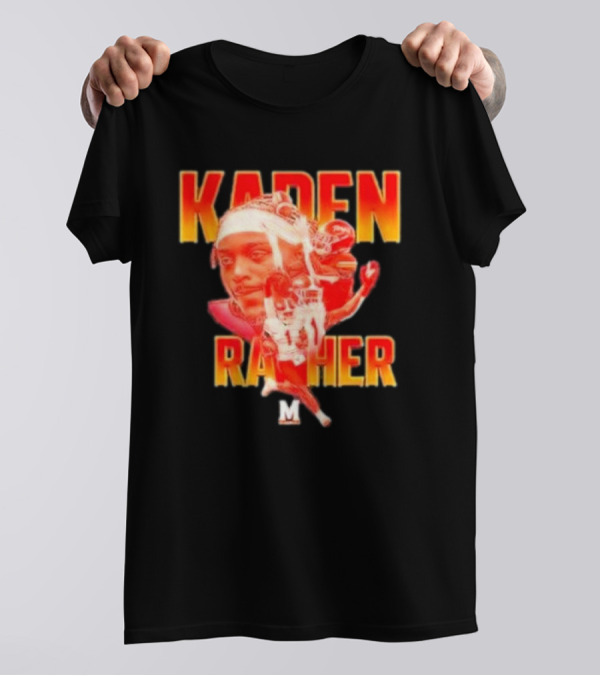 Kaden Prather Maryland Terrapins Football Player Collage T-Shirt