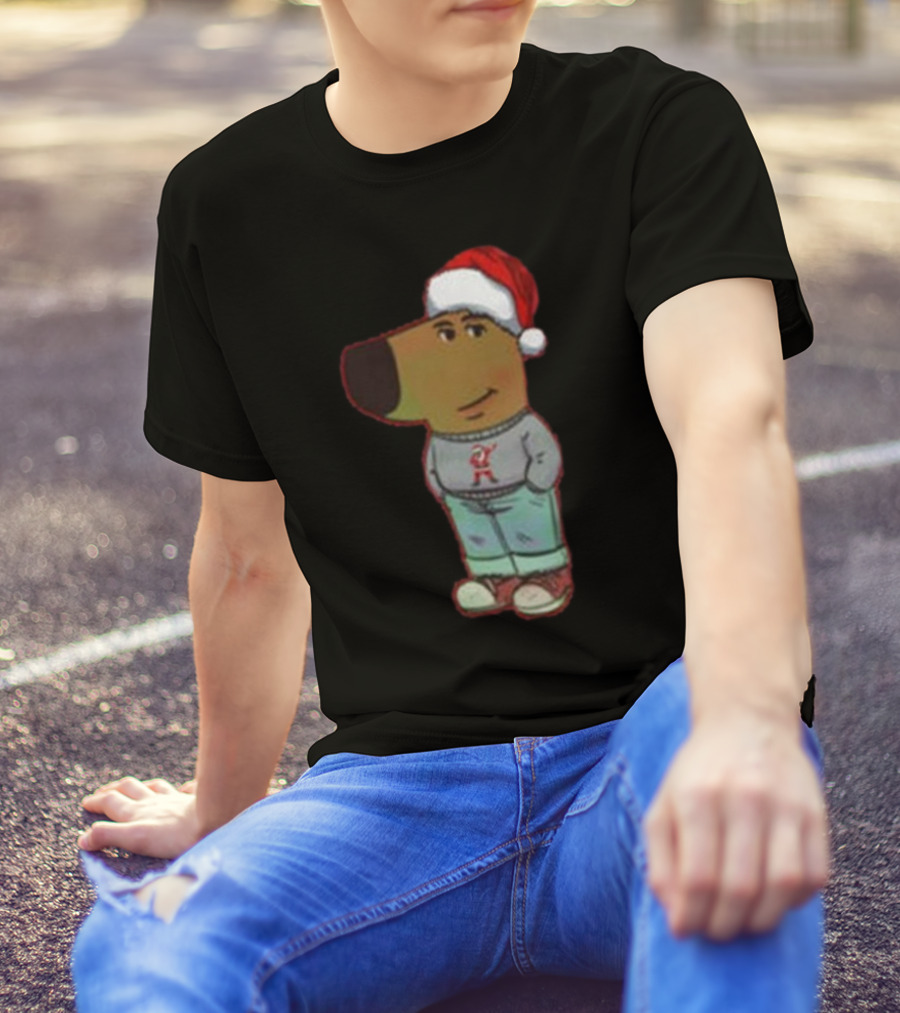 My New Character Is A Chill Santa Hat Meme Christmas T-Shirt