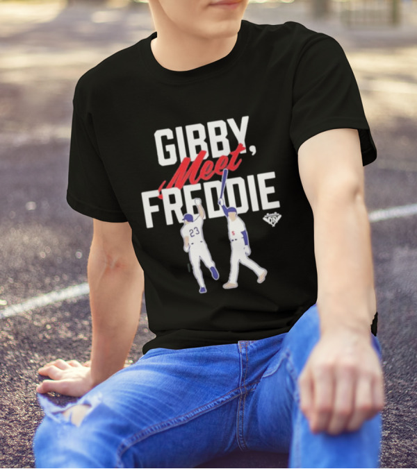 Gibby Meet Freddie Baseball Players 23 5 T-Shirt