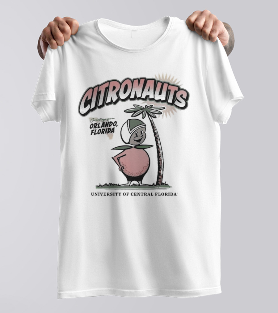 UCF FTU Citronauts University Of Central Florida Orlando Florida Vintage Heavyweight T-Shirt
