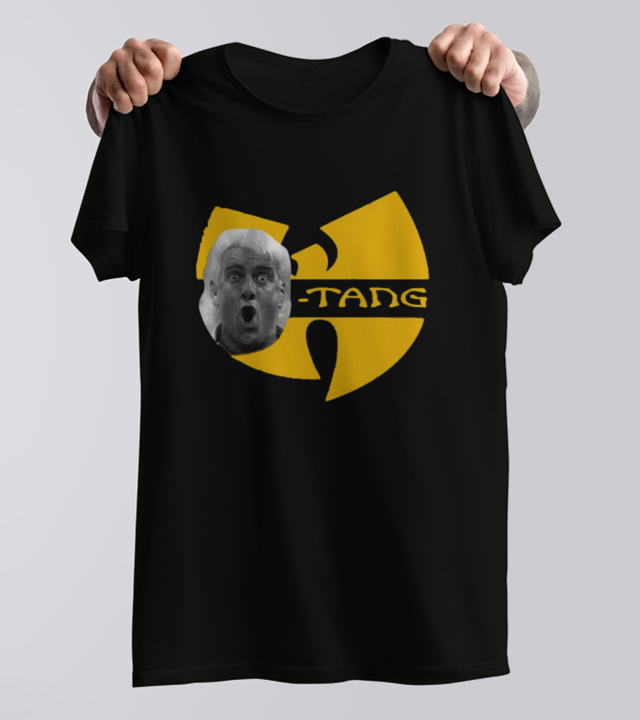 Ric Flair Woo Tang Clan Logo Mashup T-Shirt