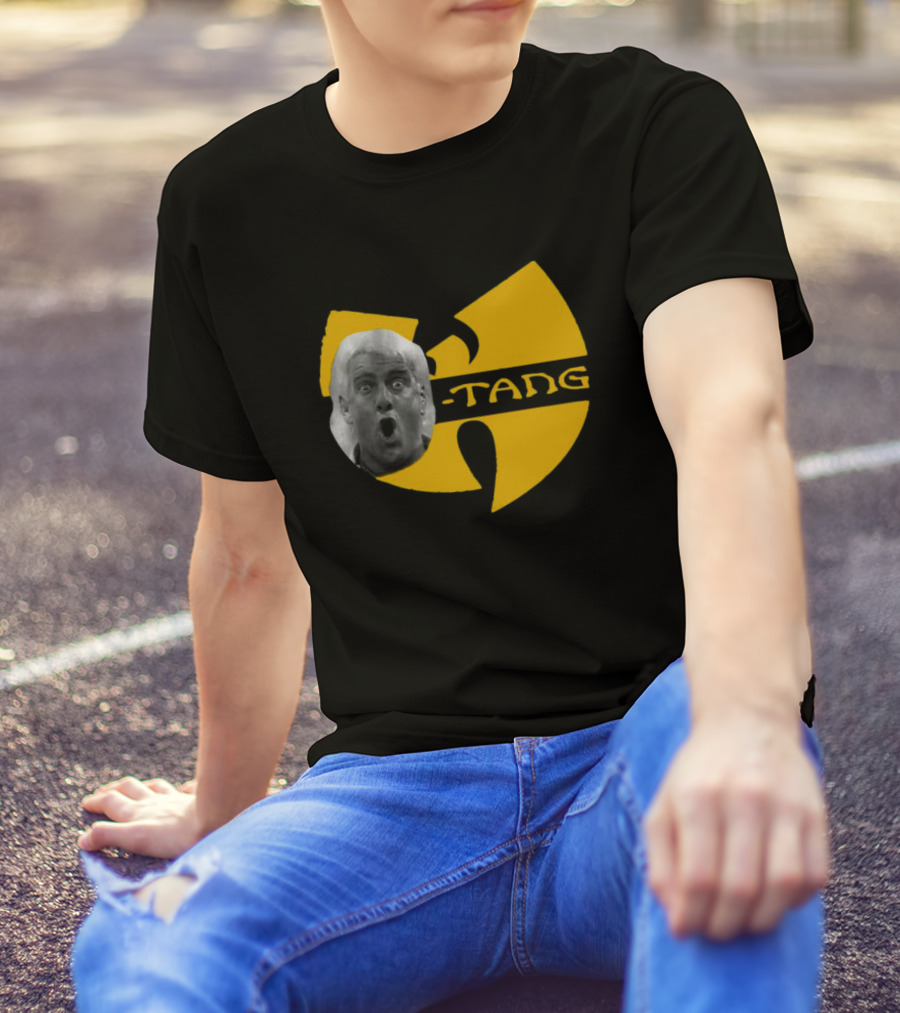 Ric Flair Woo Tang Clan Logo Mashup T-Shirt