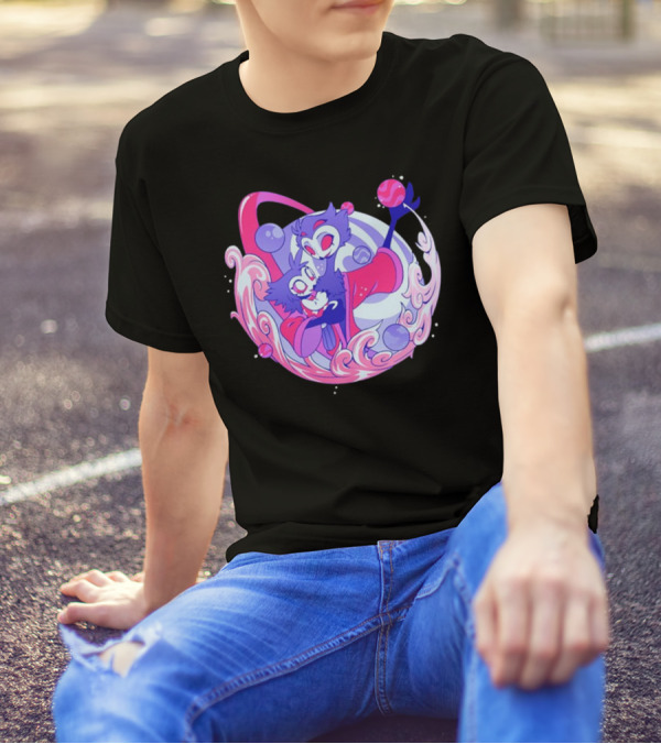 Stolas Owl Demon Cosmic Embrace Lullaby T-Shirt
