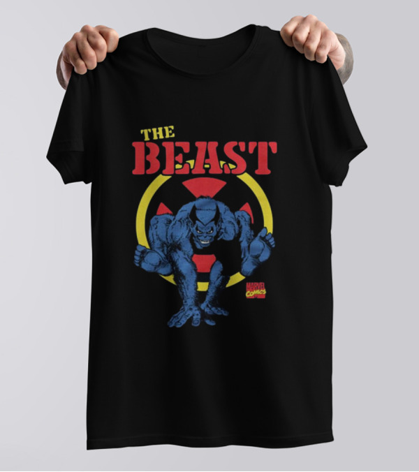 The Beast X-Men Marvel Comics Retro Style Character T-Shirt