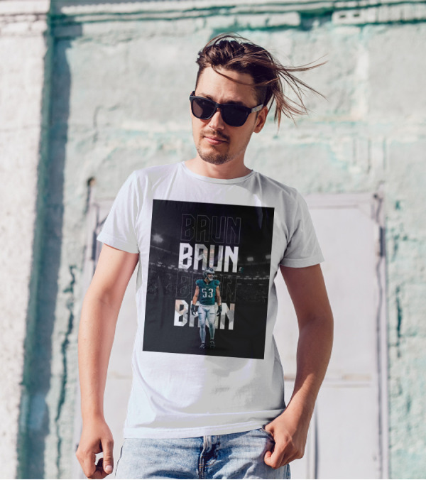 Baun Philadelphia Eagles QB Sack Go Birds Football Stadium T-Shirt