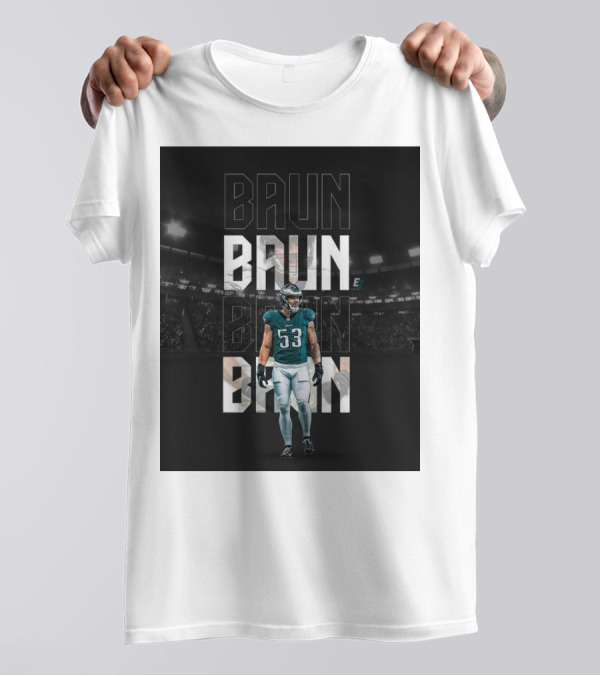 Baun Philadelphia Eagles QB Sack Go Birds Football Stadium T-Shirt