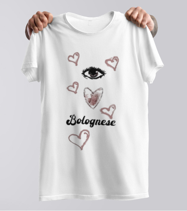Trisha Paytas Hacmon Bolognese Heart Eye T-Shirt