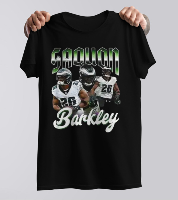 Philadelphia Eagles Saquon Barkley NFL Football T-Shirt