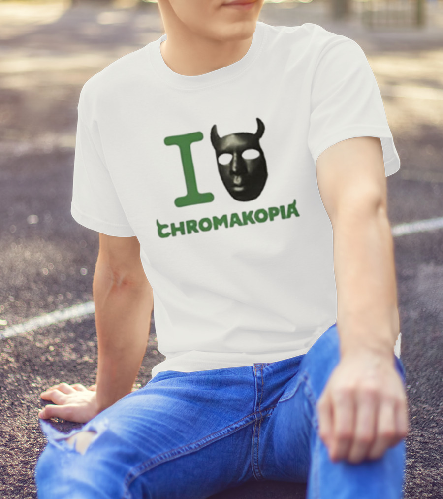 I Love Chromakopia Mask With Horns T-Shirt