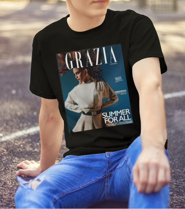 Grazia Latinoamerica Summer For All Melissa Barrera Juegos Olimpicos Paris T-Shirt