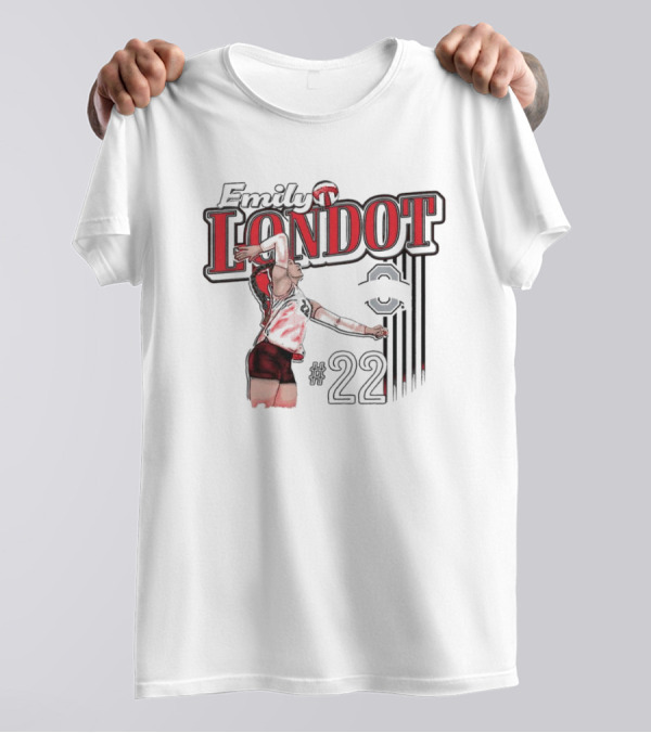 Emily Londot Volleyball Ohio State Buckeyes #22 Classic T-Shirt