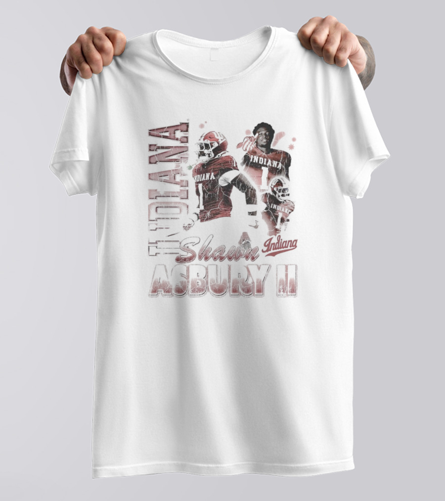 Indiana Hoosiers Shawn Asbury II 90s T-Shirt