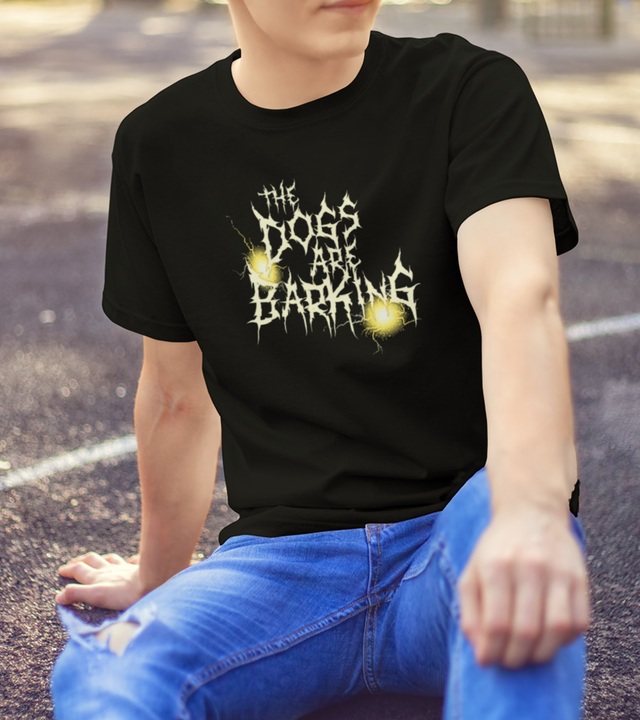Bron Breakker WWE The Dogs Are Barking Lightning Text T-Shirt