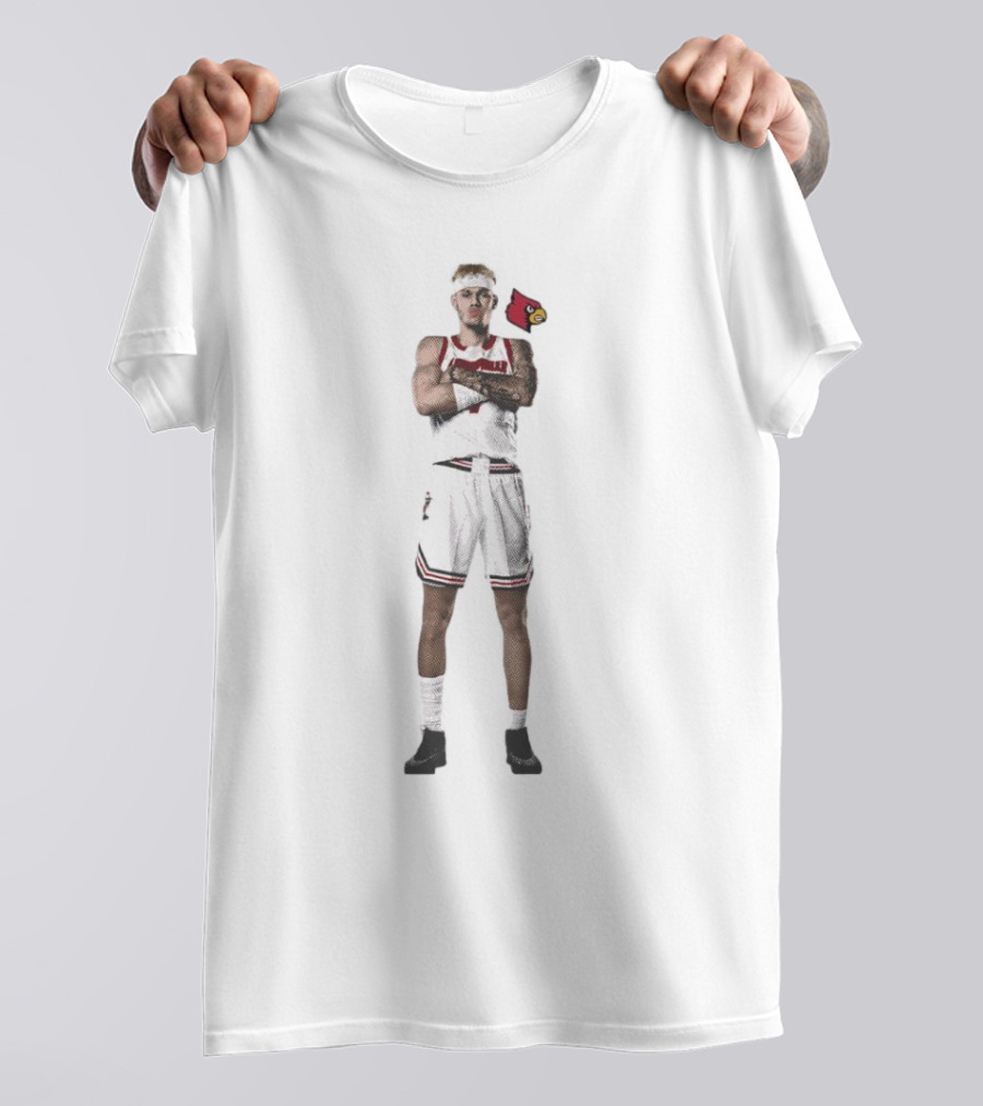 Kasean Pryor Louisville Cardinals Basketball Player Jumper T-Shirt