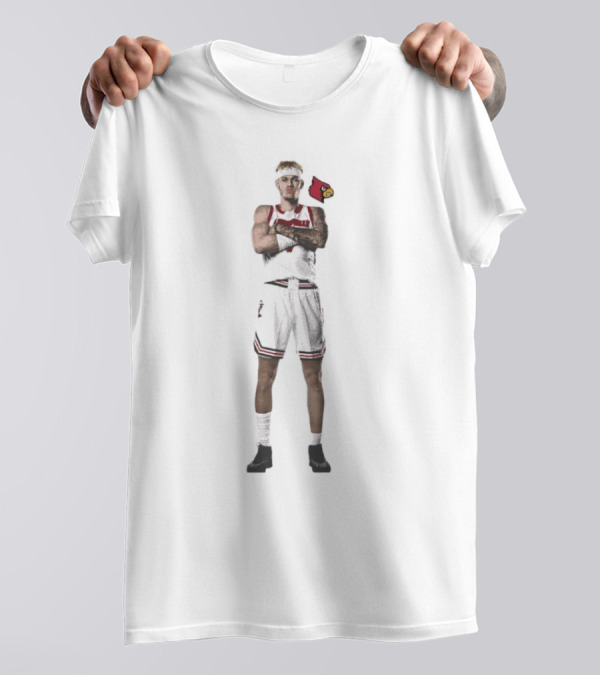 Kasean Pryor Louisville Cardinals Basketball Player Jumper T-Shirt