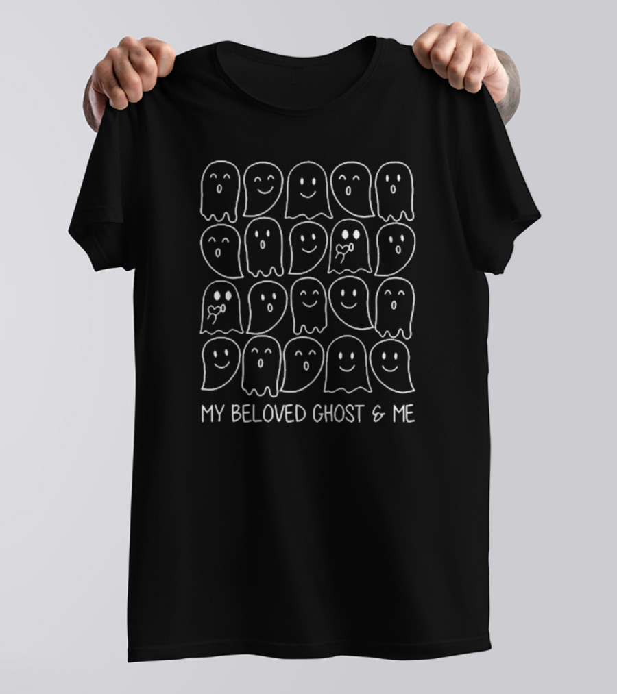 Swift Alert My Beloved Ghost And Me Smiling Ghosts T-Shirt
