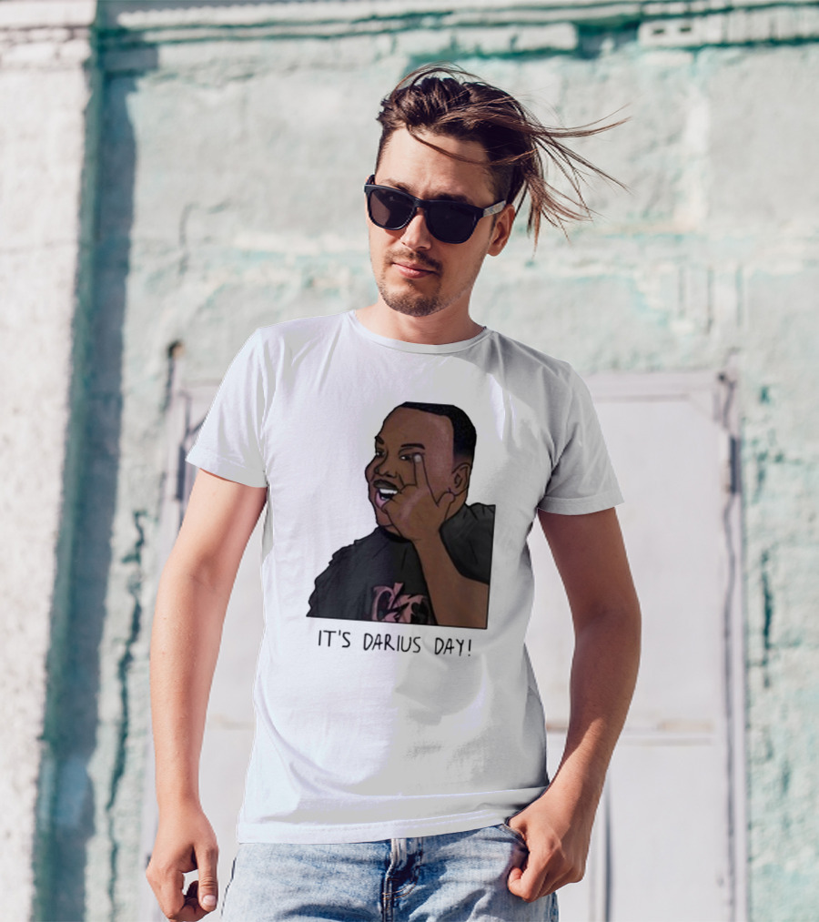 Myautismstar It's Darius Day Darius Stim Painting T-Shirt