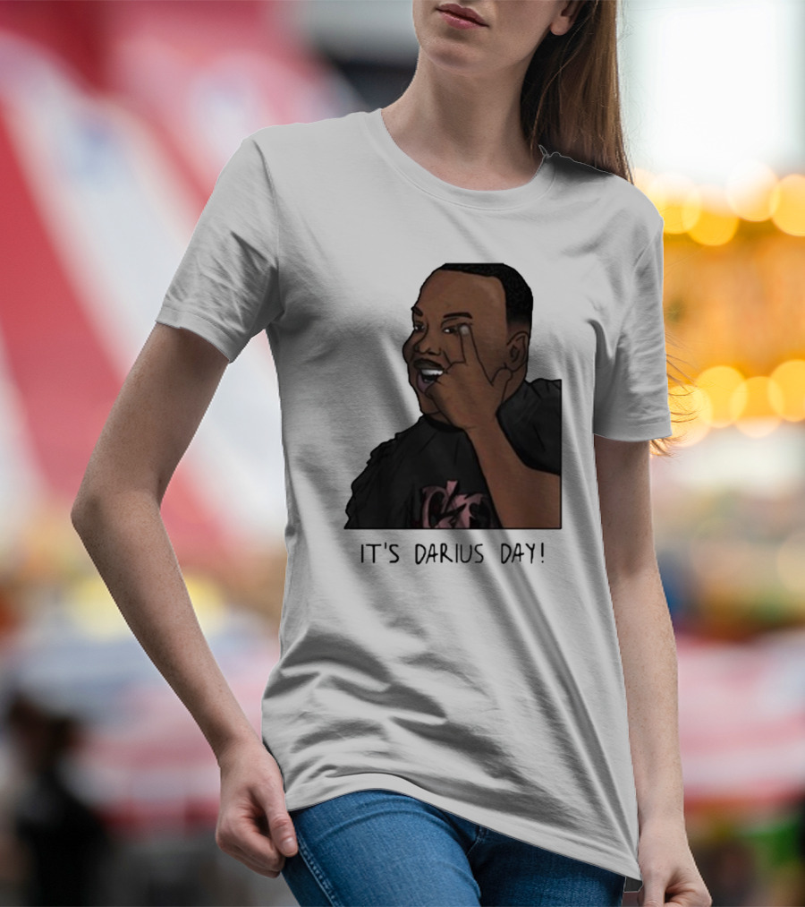 Myautismstar It's Darius Day Darius Stim Painting T-Shirt