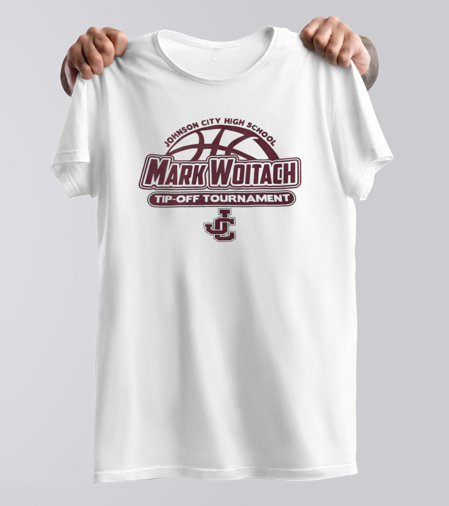Johnson City High School Mark Woitach Basketball Tip-off Tournament JC T-Shirt