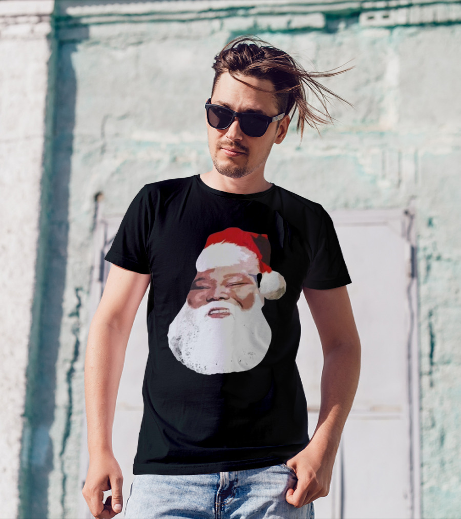 Dave Santa Claus Blunts Christmas Festive Beard T-Shirt