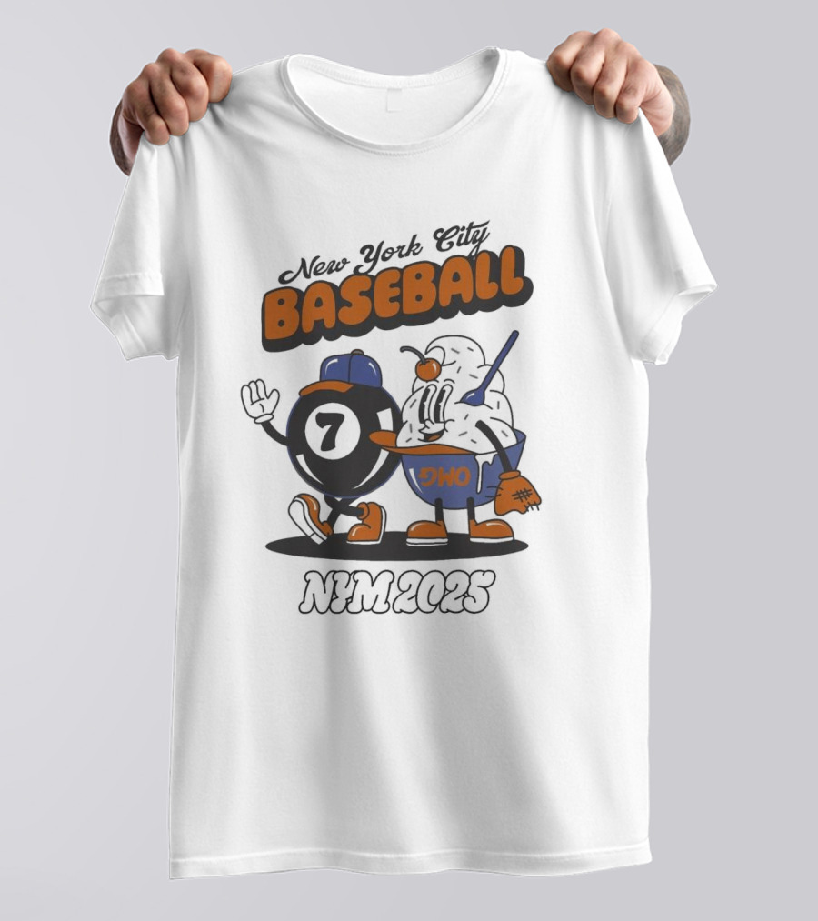 New York City Baseball 7 Ball Two NIM 2025 T-Shirt