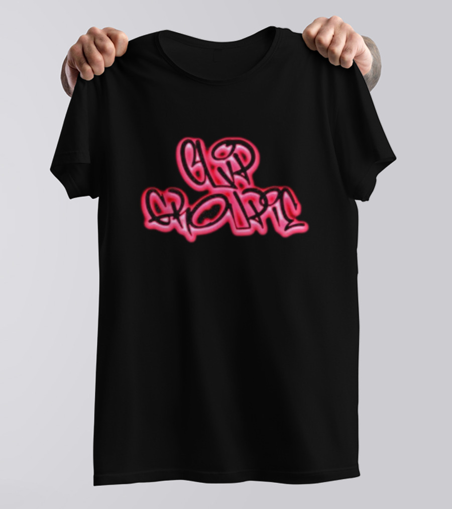 Clip Groupe Neon Graffiti Style T-Shirt