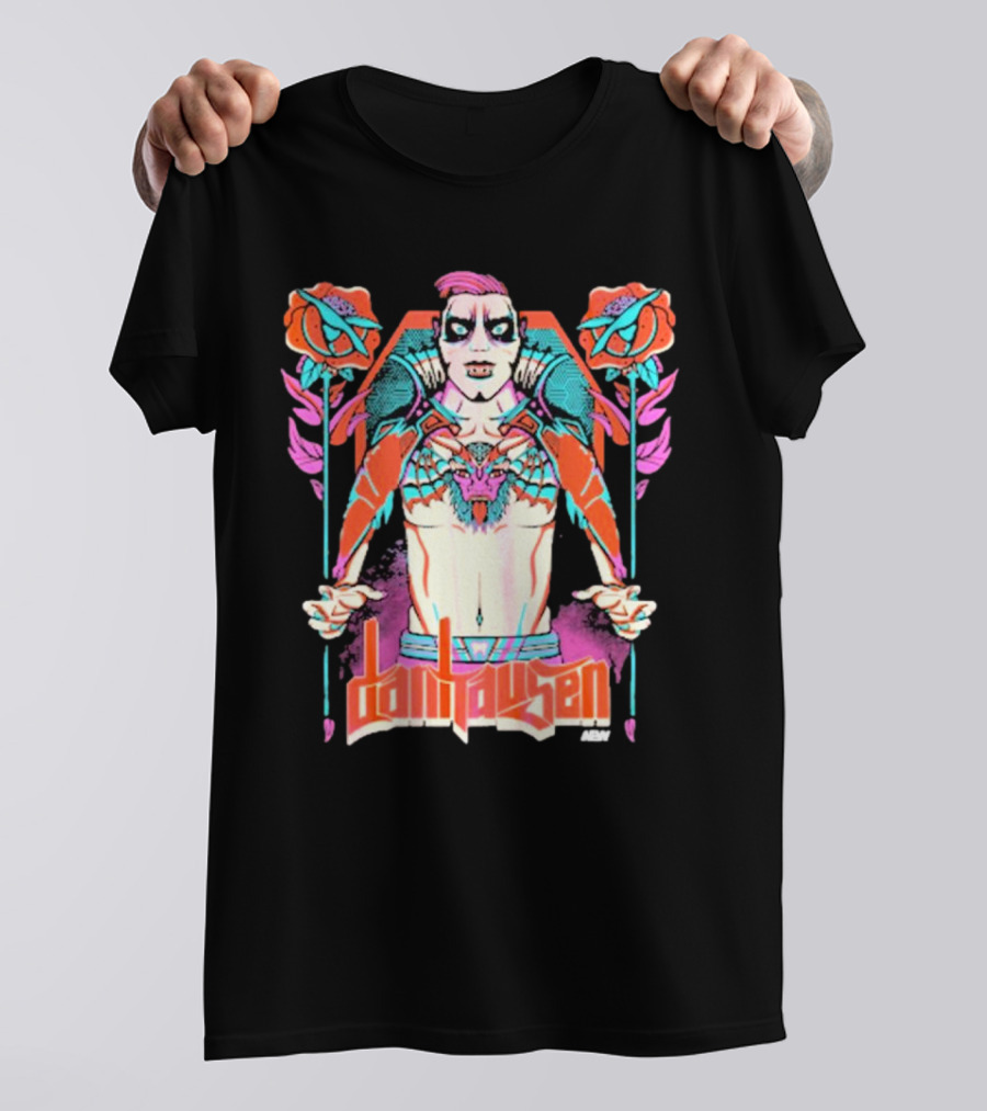 Danhausen AEW Artist Series Arise Roses And Skeletons T-Shirt