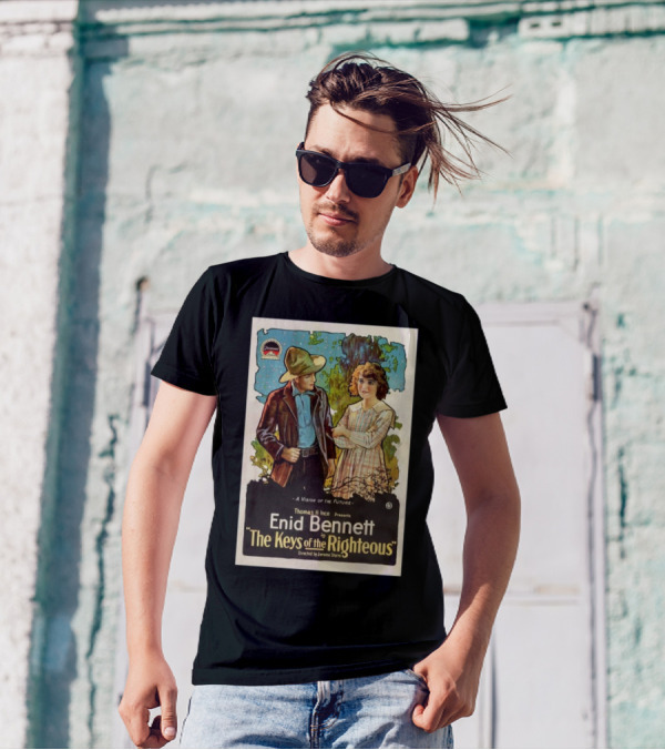 A Vision Of The Future By Thomas H Ince Featuring Enid Bennett In The Keys Of The Righteous T-Shirt