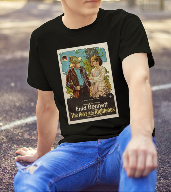 A Vision Of The Future By Thomas H Ince Featuring Enid Bennett In The Keys Of The Righteous T-Shirt