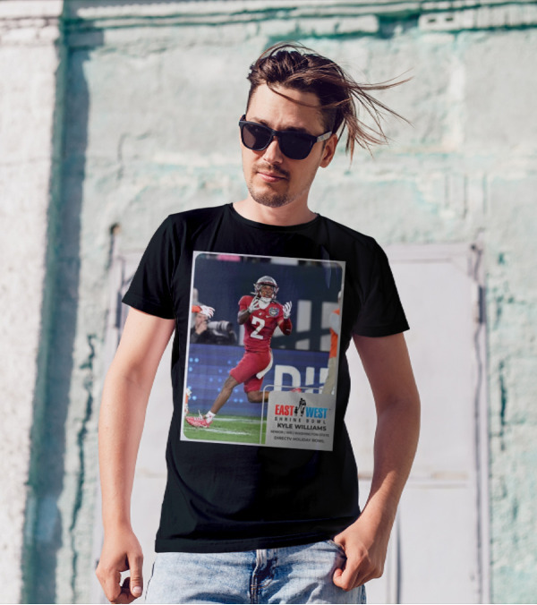 Kyle Williams East West Shrine Bowl Washington State Cougars Senior WR Directv Holiday Bowl T-Shirt