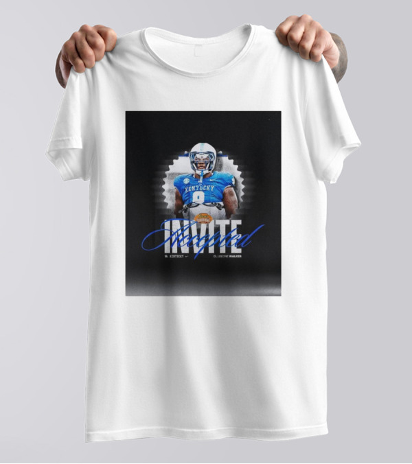 Kentucky Wildcats Deone Walker DL Reese’s Senior Bowl Invite Accepted T-Shirt