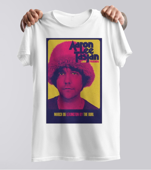Aaron Lee Tasjan And Friends Live At The Burl Lexington KY March 6 2025 T-Shirt