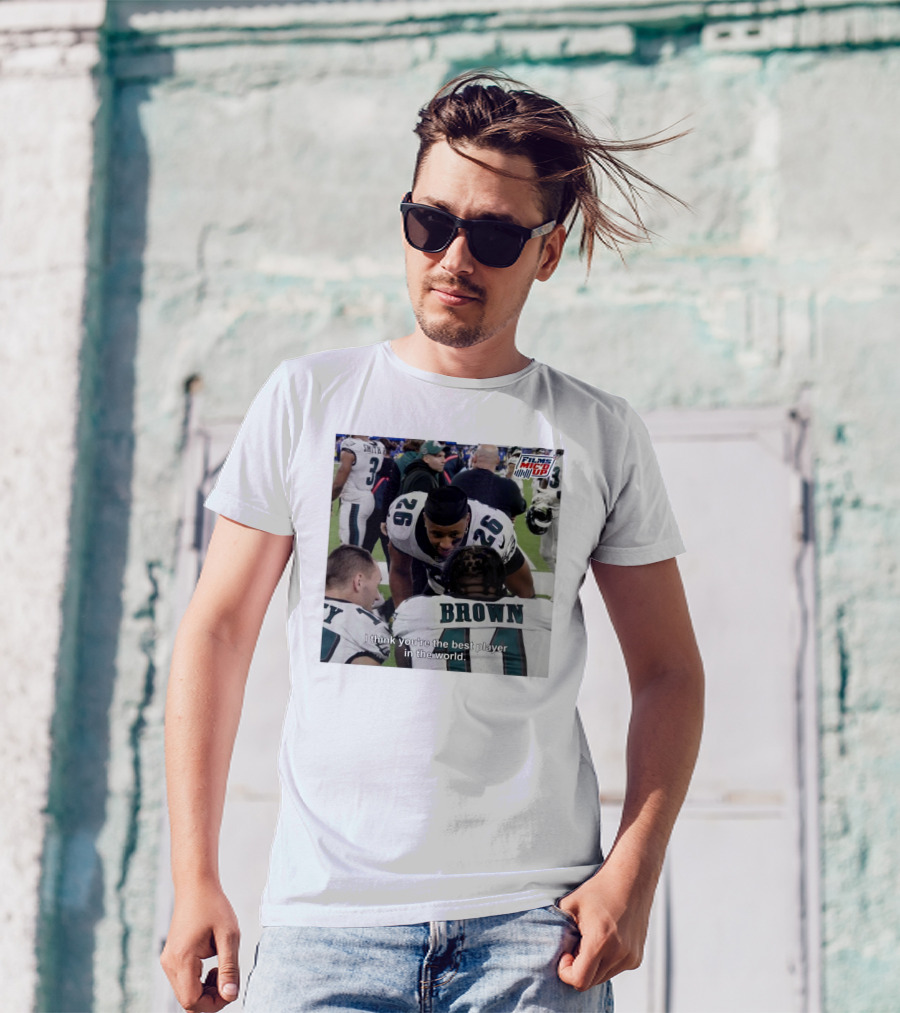 Saquon Barkley Films Mic'd Up Philadelphia Eagles NFL I Think You’re The Best Player In The World T-Shirt