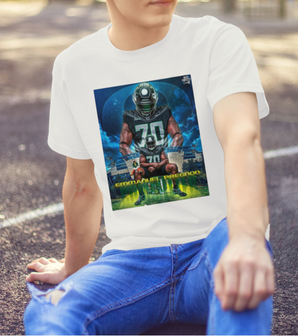 USC Star Transfer Emmanuel Pregnon Commits To Oregon Ducks Football Hayes Fawcett T-Shirt