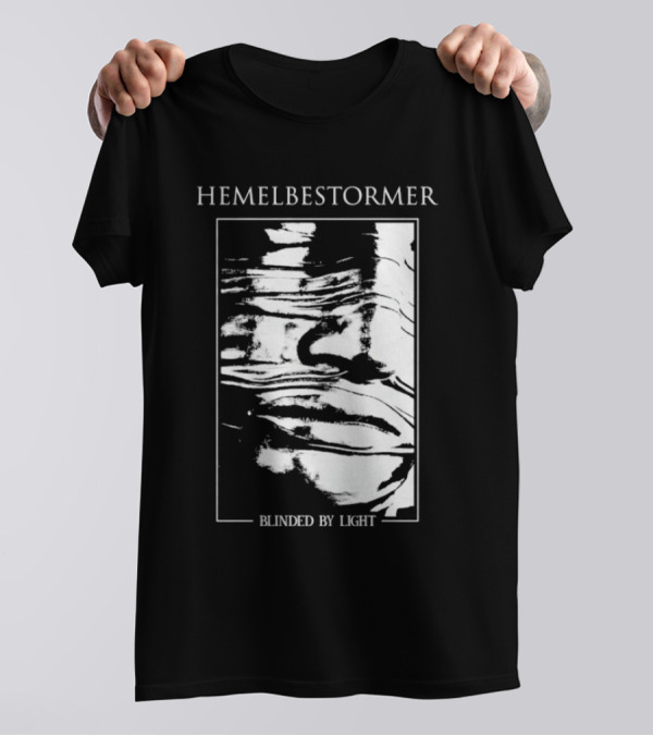 Hemelbestormer Blinded By Light Abstract Black And White Graphic T-Shirt