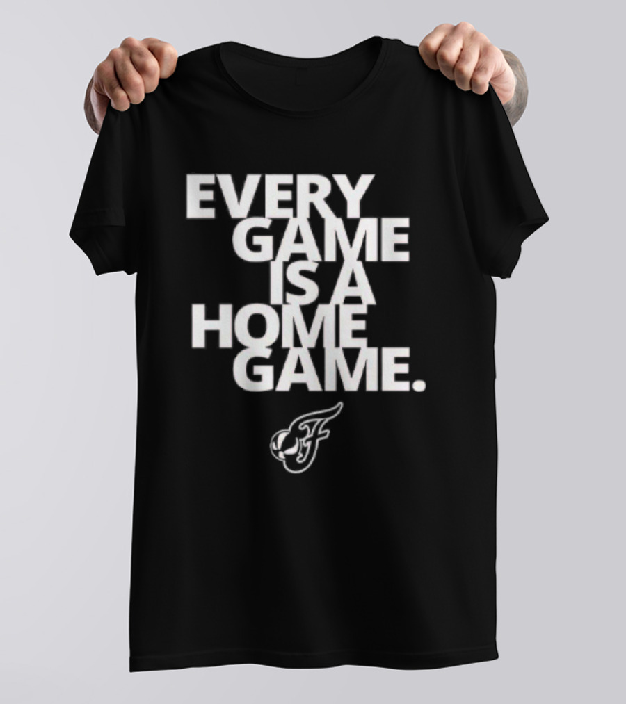 Indiana Fever Every Game Is A Home Game Basketball Fever Flames T-Shirt