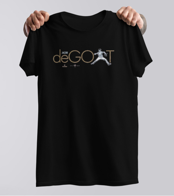 DeGoat Jacob Degrom Athlete Silhouette T-Shirt