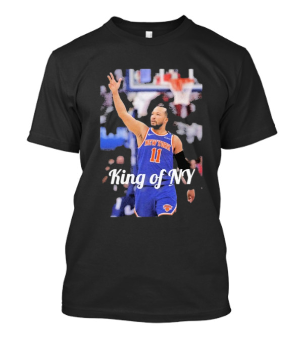 Jalen Brunson 11 New York Knicks King Of NY T-Shirt