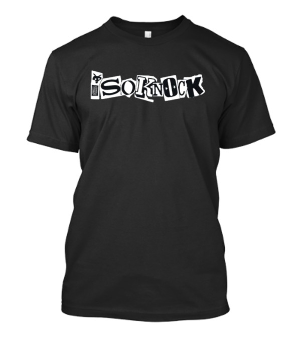 Isoknock Sd4evr Text Collage Style T-Shirt