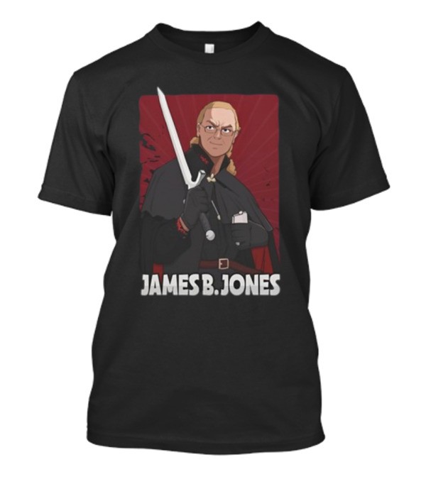James B. Jones Anime Sword Warrior T-Shirt