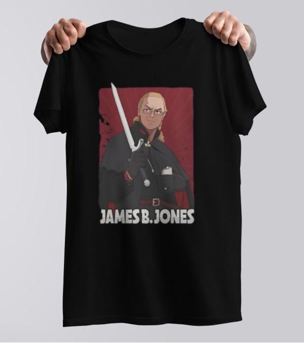 James B. Jones Anime Sword Warrior T-Shirt