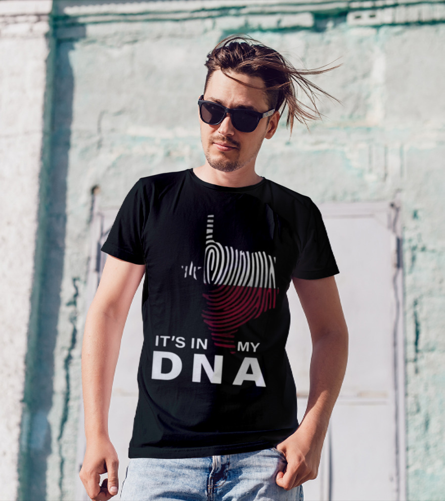 Texas Fingerprint It's In My DNA T-Shirt