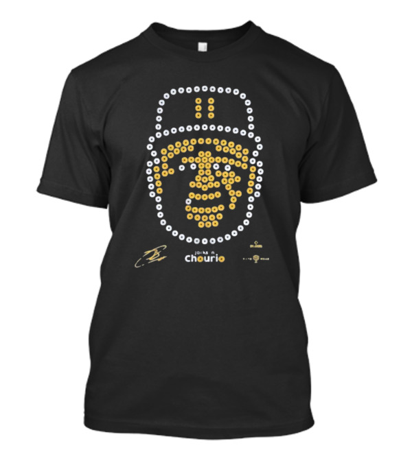 Jackson Chourio 11 Bead Face Design T-Shirt