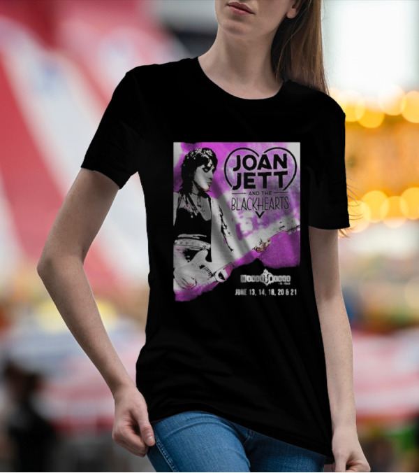 Joan Jett And The Blackhearts House Of Blues Las Vegas June 12 14 15 2025 T-Shirt