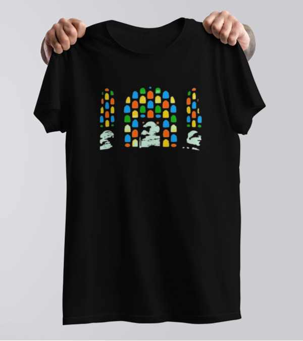 Khruangbin A La Sala Stained Glass Pepper Tour 2024 Colorful Mosaic Pattern T-Shirt