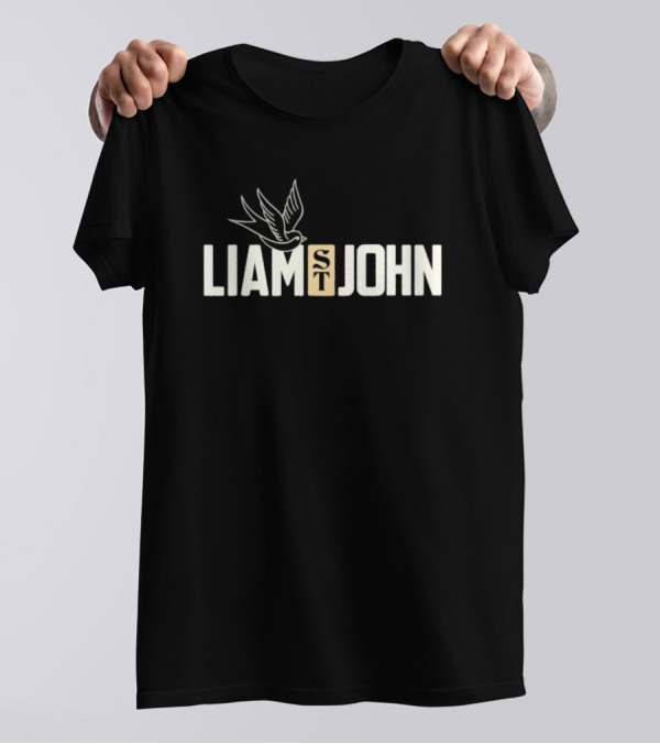 Liam St John Ride Or Die Bird Motif Typography T-Shirt